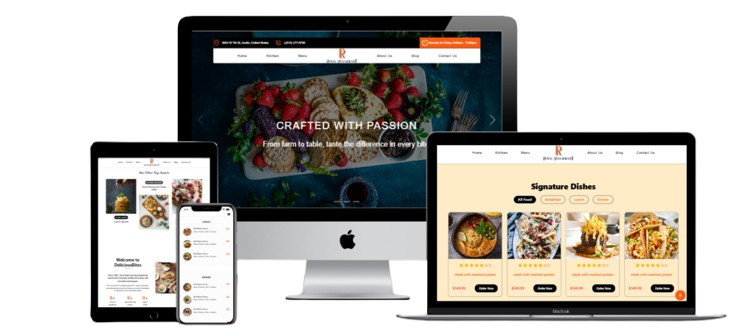 Modern Restaurant Website